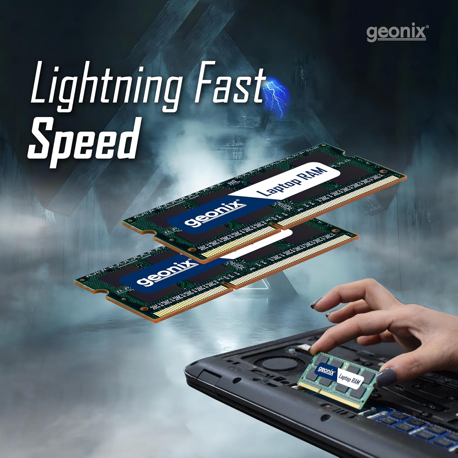 Geonix Laptop RAM, 8 GB DDR3, Frequency-1600 MHz - Image 3