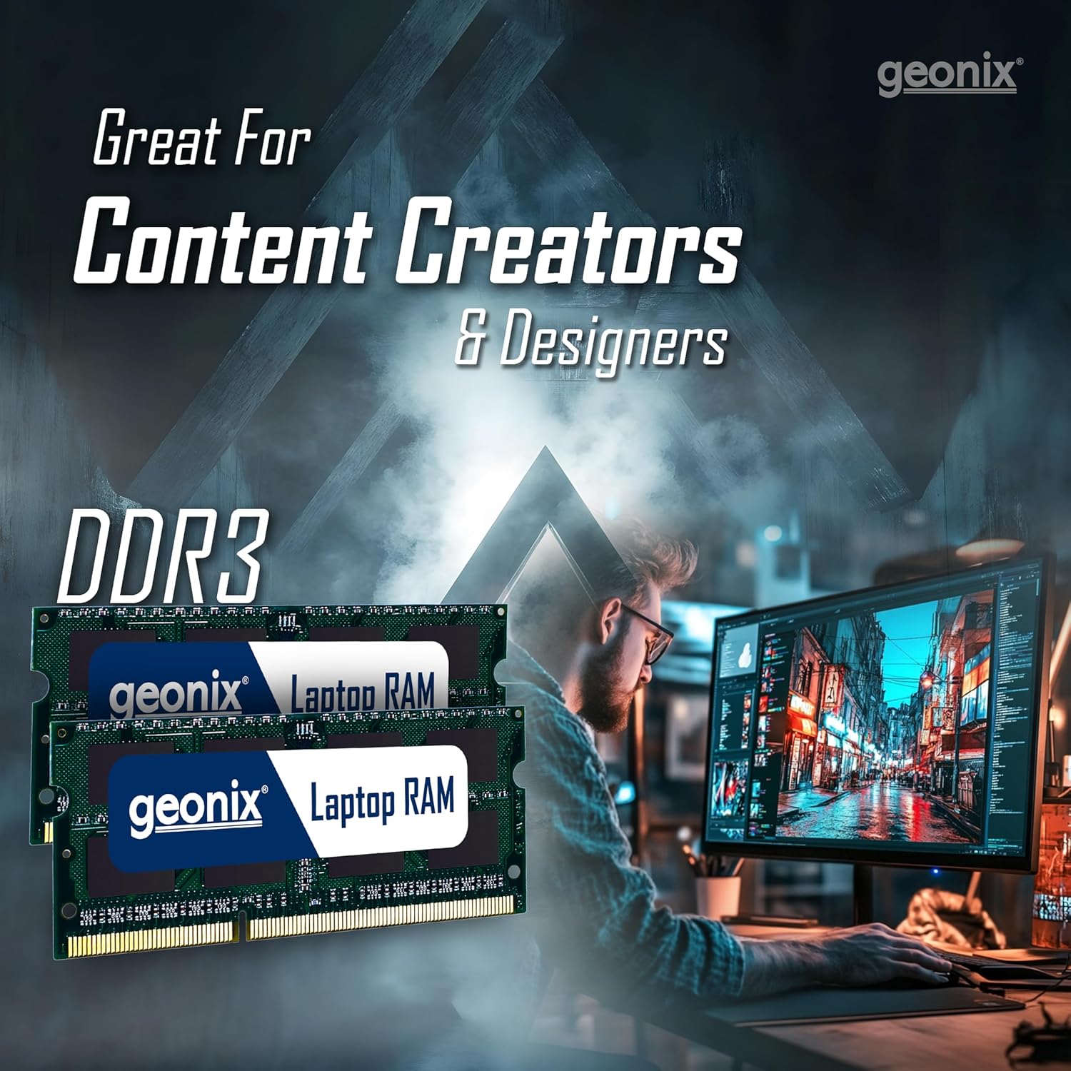 Geonix Laptop RAM, 8 GB DDR3, Frequency-1600 MHz - Image 7