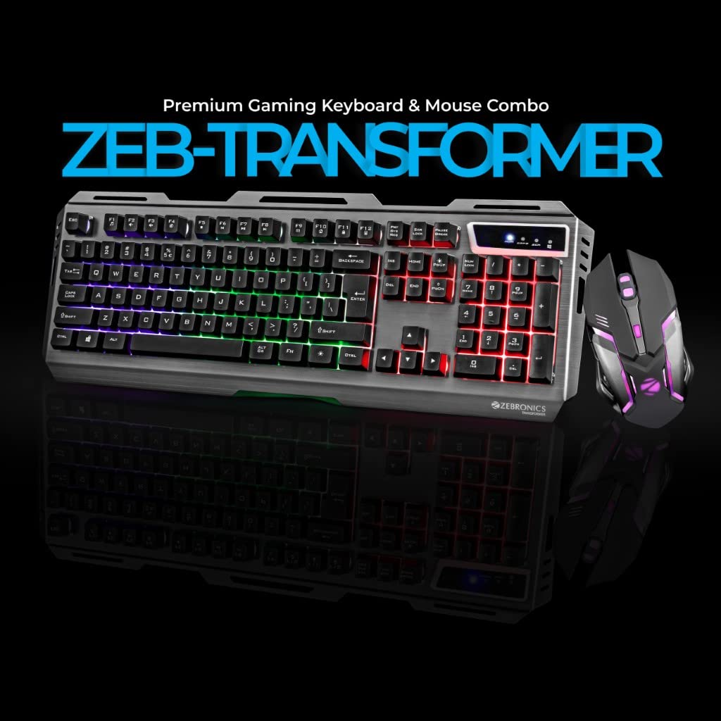 Zebronics Transformer Gaming Keyboard and Mouse Combo - Image 2