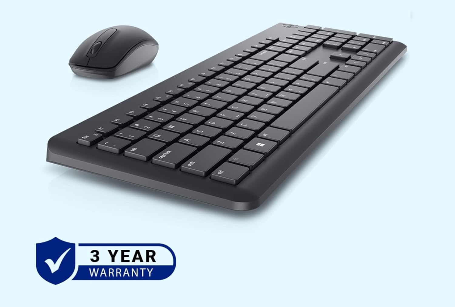 Dell KM3322W Wireless USB Keyboard and Mouse Combo - Image 2