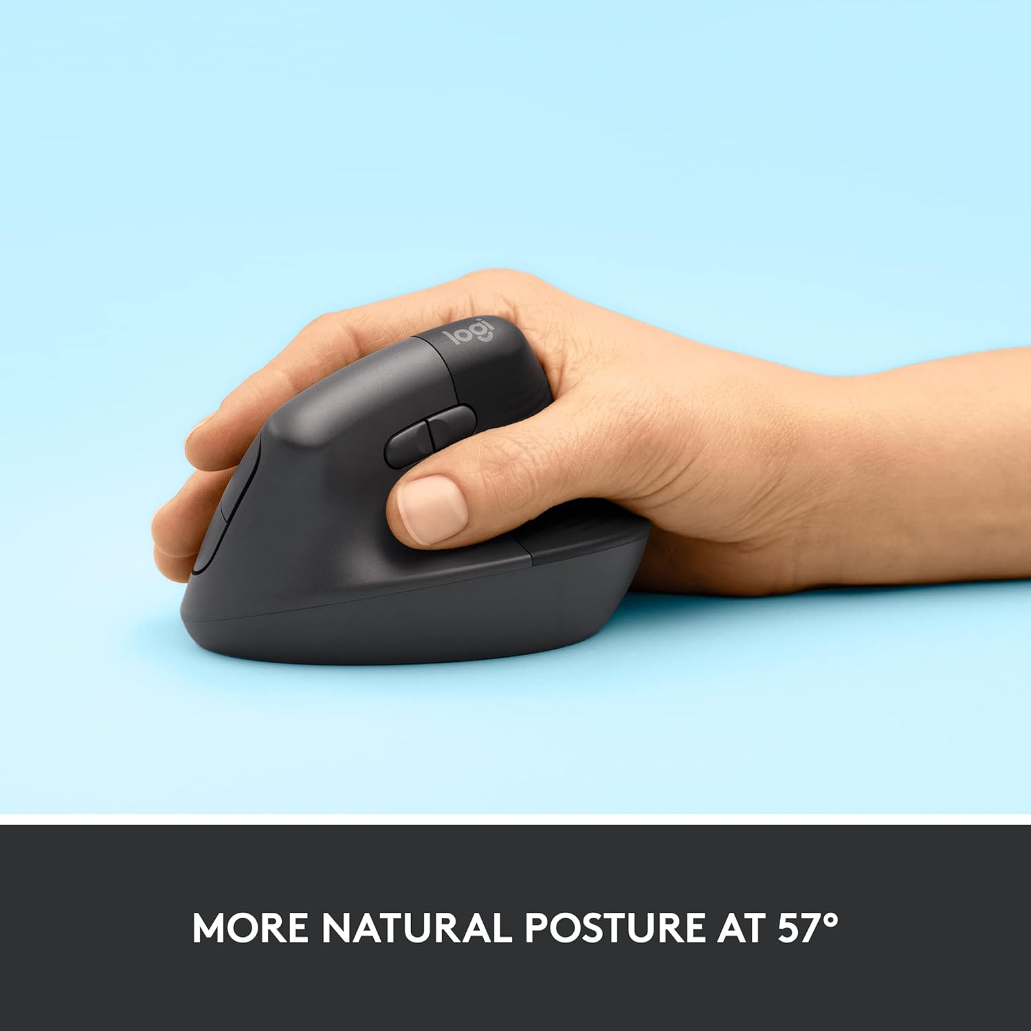 Logitech Lift Vertical Ergonomic Mouse - Image 3