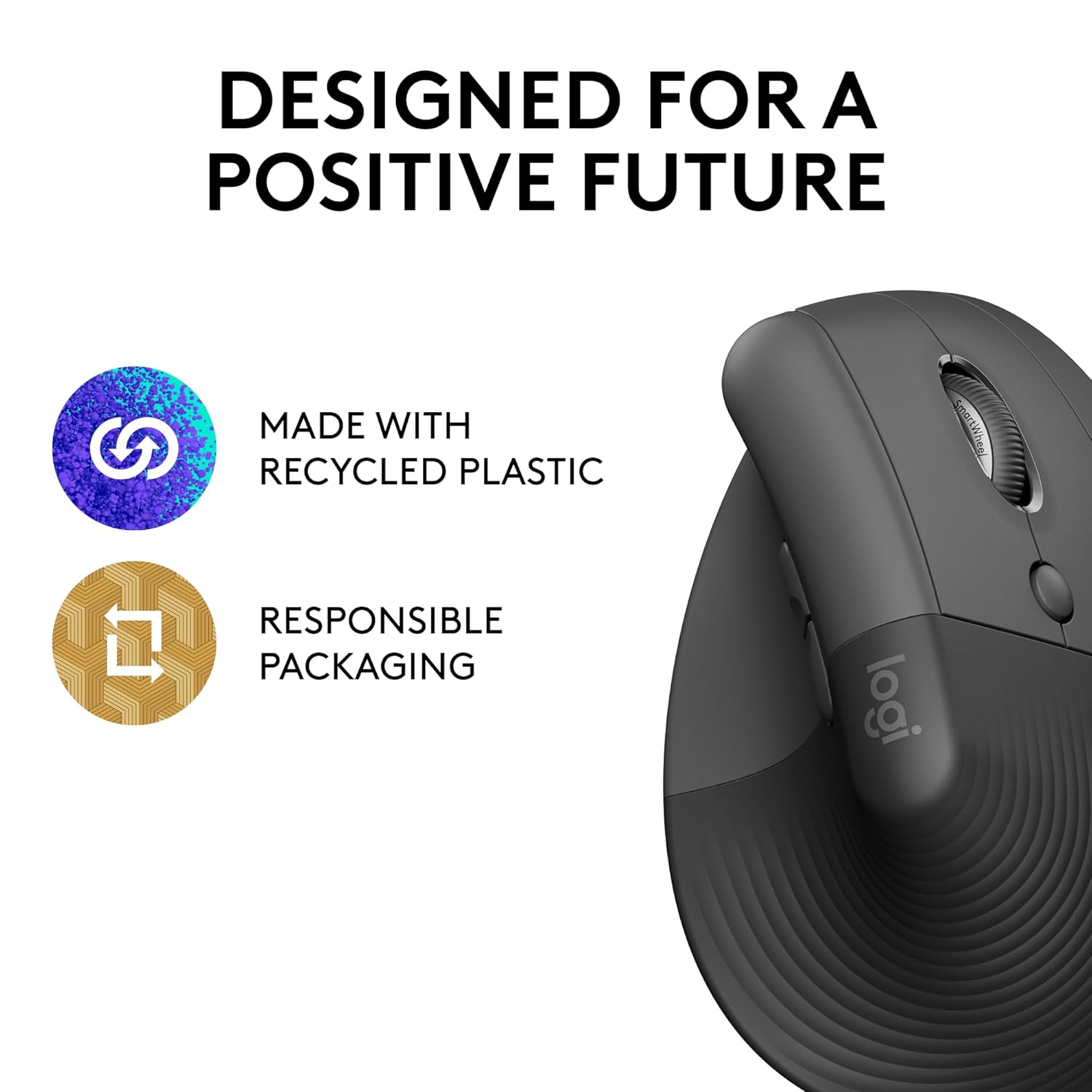 Logitech Lift Vertical Ergonomic Mouse - Image 5