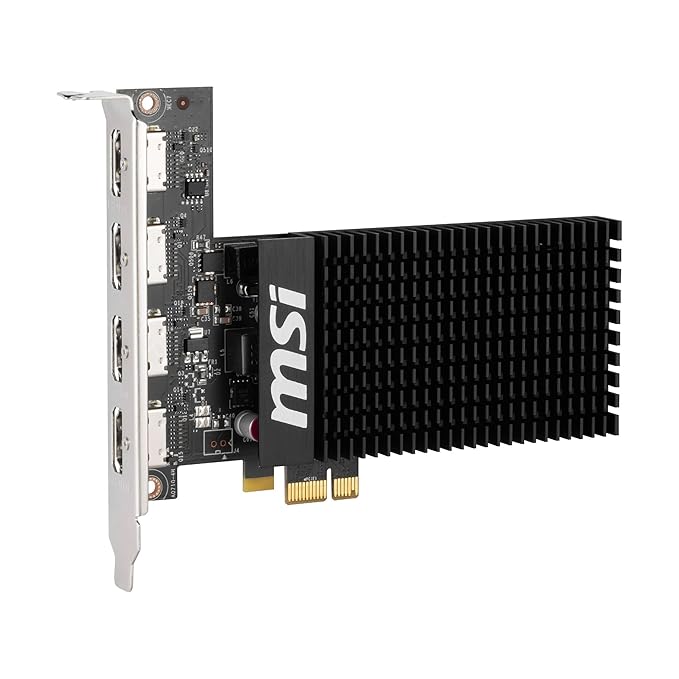 MSI Geforce GT 710 2GD3H 4HDMI pci_e Graphic Card - NVIDIA Geforce GT 710 GPU - Image 4