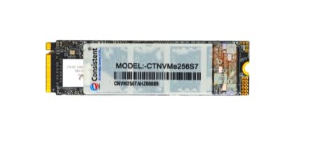 Consistent 256GB NVMe PCIe M.2 SSD - Image 2