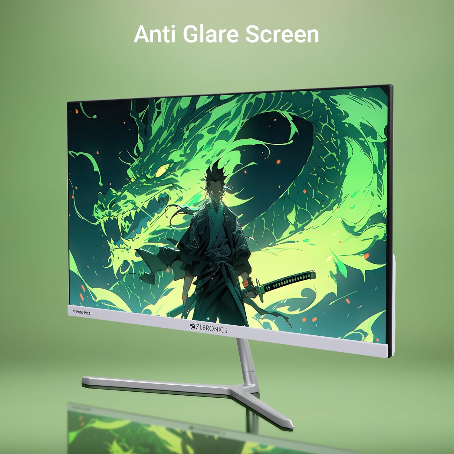 ZEBRONICS EA22FHD LED 22" (54.6cm) Monitor, 75Hz, FHD 1920x1080, Slim Design - Image 2