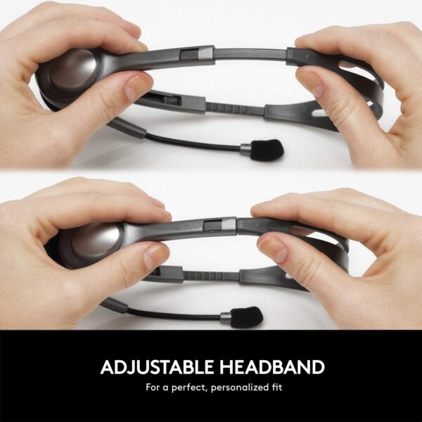 Logitech H111 Wired On Ear Headphones - Image 4