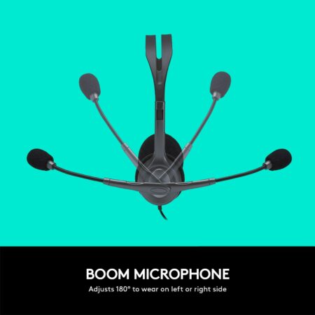Logitech H111 Wired On Ear Headphones - Image 5