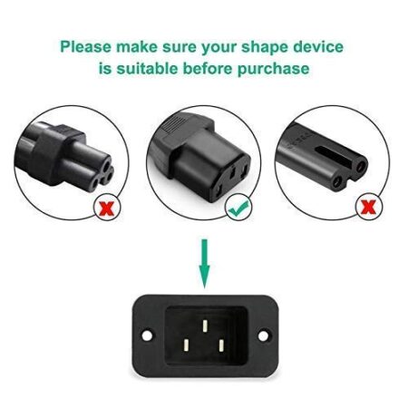 Computer Power Cable Cord - Image 2