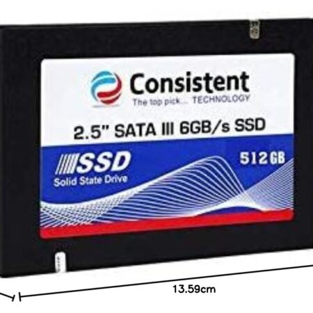 Consistent SSD 512GB 2.5 Inch SATA Internal SSD - Image 7