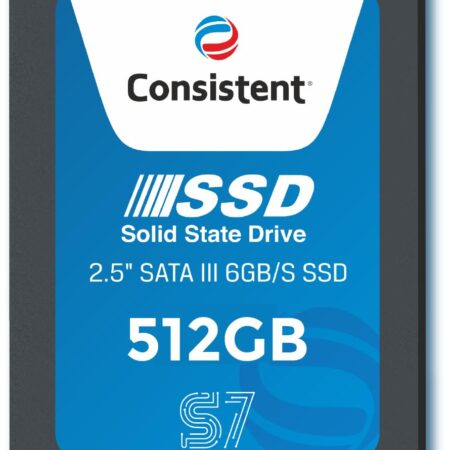 Consistent SSD 512GB 2.5 Inch SATA Internal SSD - Image 1