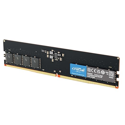 Crucial 8GB (8GBx1) DDR5 4800MHz Desktop Memory - Image 1