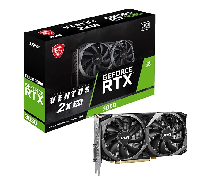 MSI Gaming GeForce RTX 3050 8GB GDRR6 - Image 1