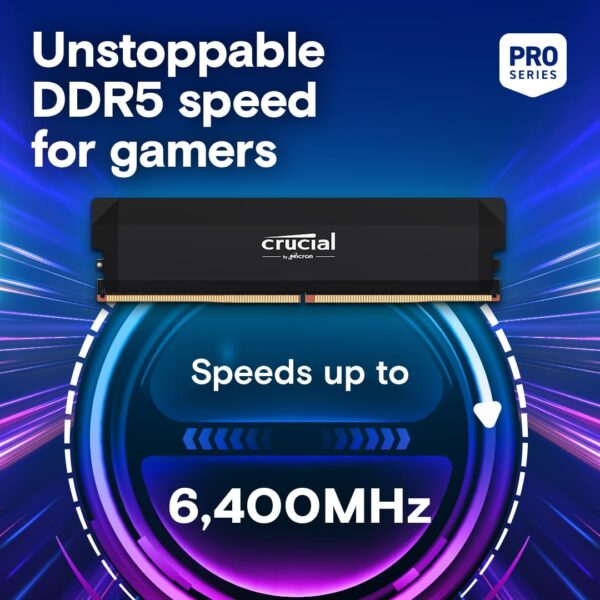 Crucial Pro 32GB DDR5 RAM Kit (2x16GB) - Image 2