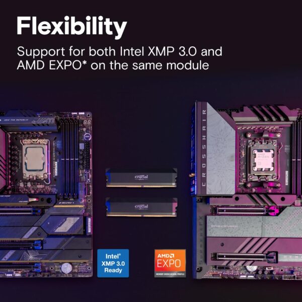 Crucial Pro 32GB DDR5 RAM Kit (2x16GB) - Image 4