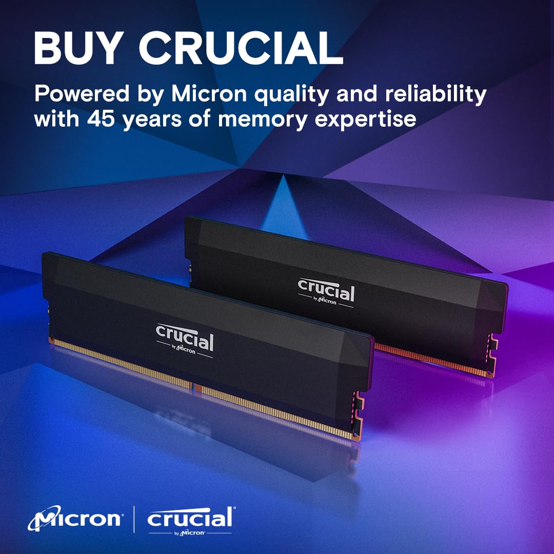 Crucial Pro 32GB DDR5 RAM Kit (2x16GB) - Image 7
